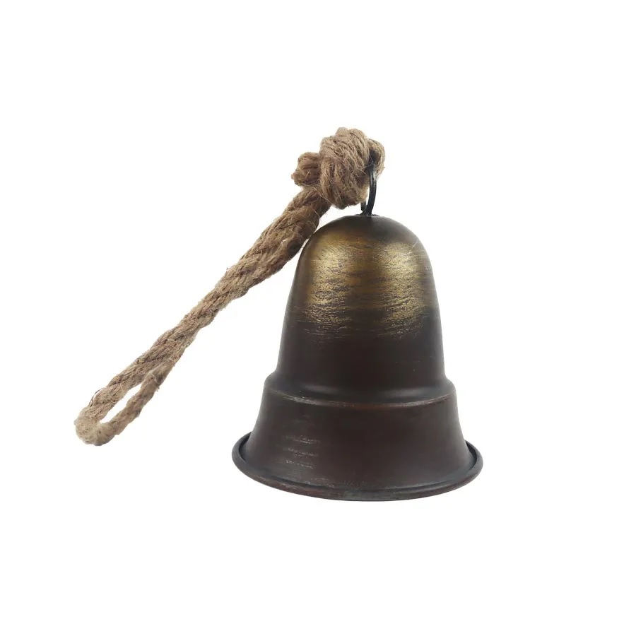 Kovový zvonek k zavěšení 14 cm